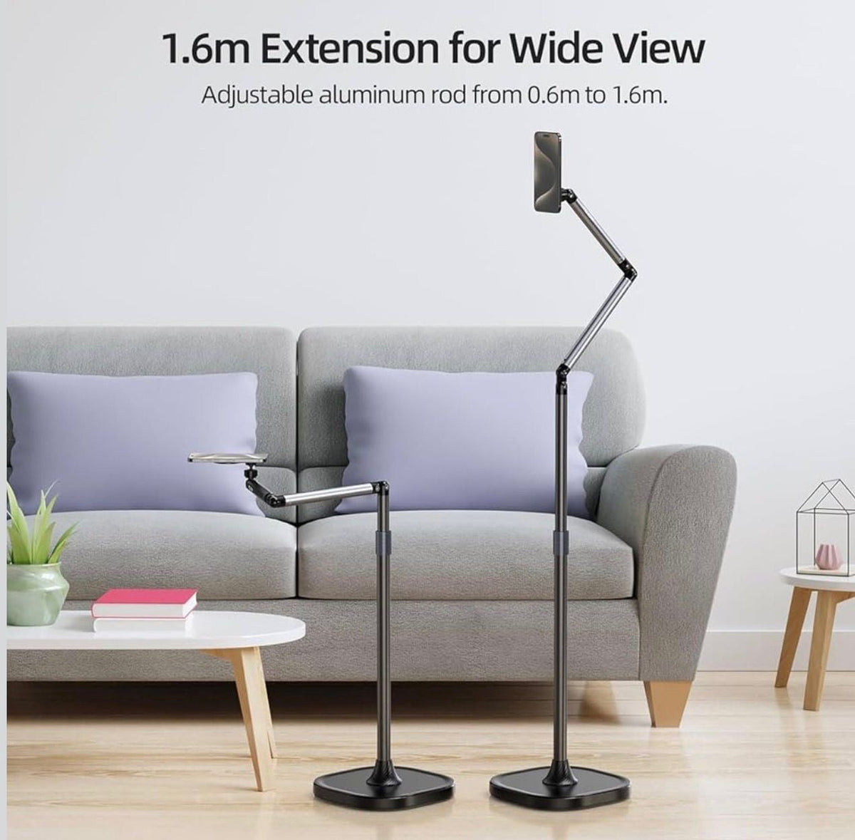 Height adjustable stand