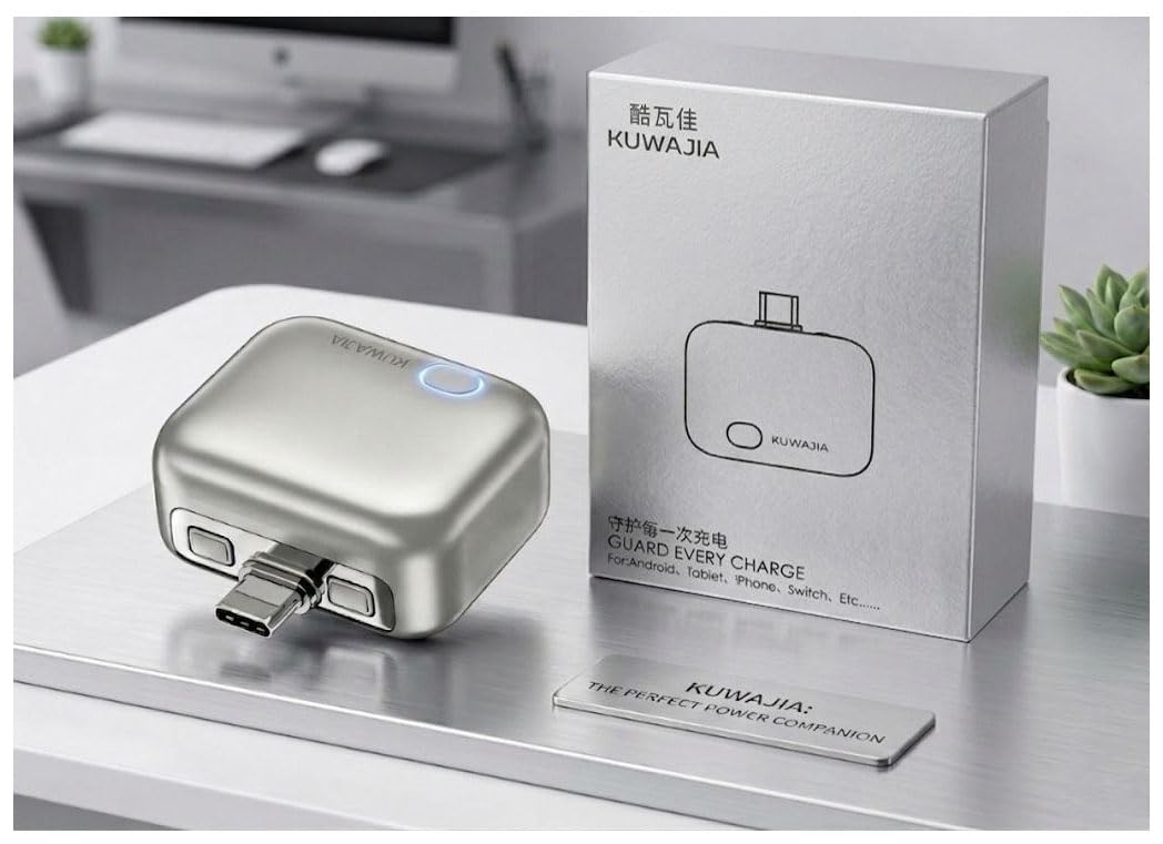Smart charging adapter in use