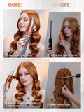 Automatic hair curling iron